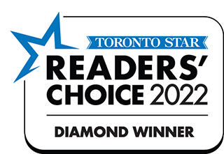 Toronto Star Readers' Choice 2022 - Diamond place for best Interior Design and Decor